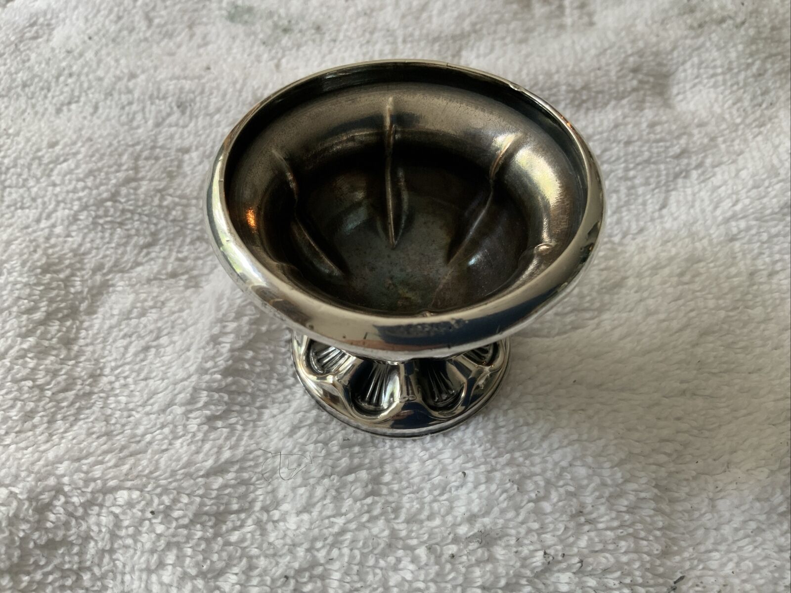 1800's Vintage Sheffield Silver Plated Scallop Standish