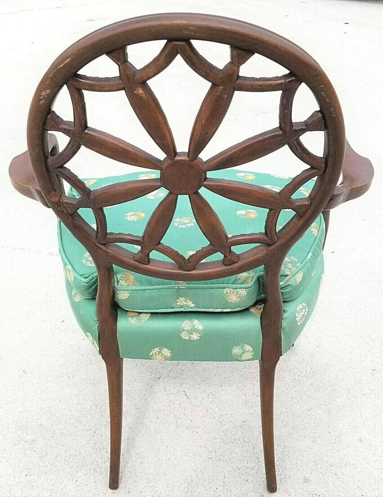 Georgian Mahogany Hepplewhite Armchair in Robert Adam Style