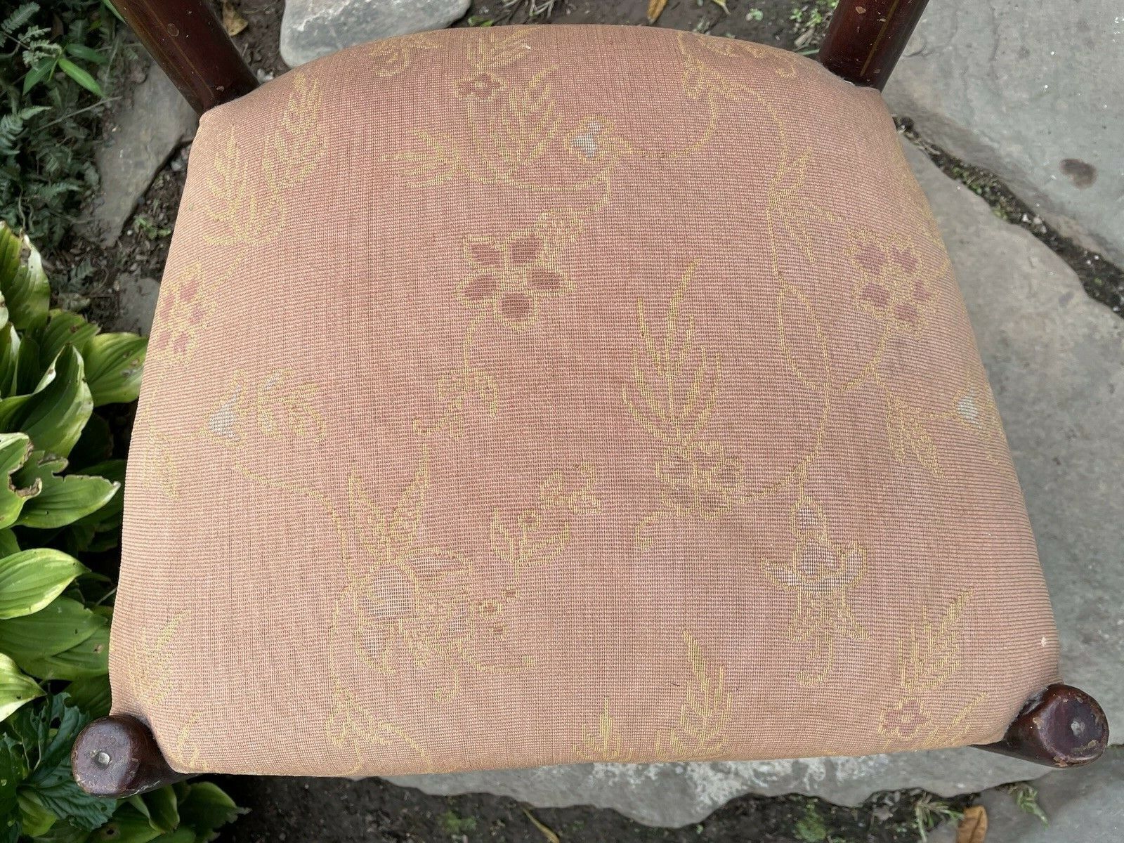 Antique Early American Ladder Back Side Chair PA/NJ