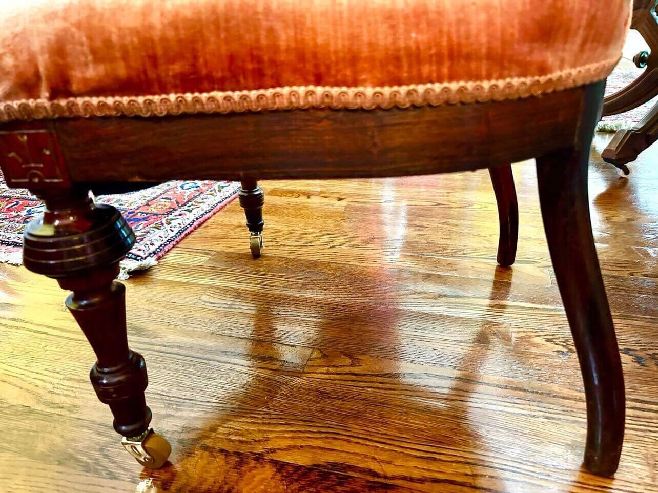 Victorian Renaissance Revival Rosewood (or Walnut) Chair