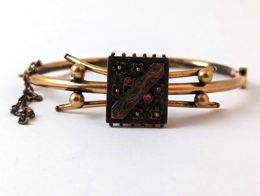 Victorian Gold-Filled Bracelet, 1900's, Vintage Jewelry