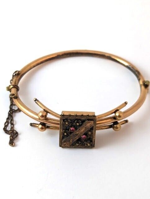 Victorian Gold-Filled Bracelet, 1900's, Vintage Jewelry