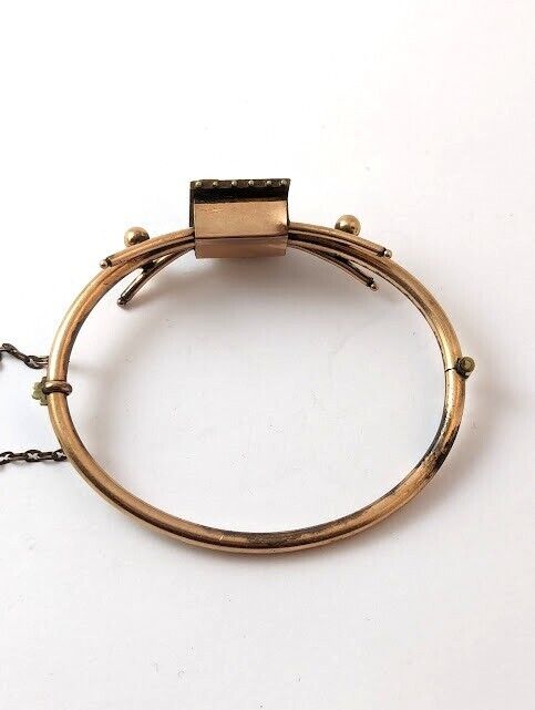 Victorian Gold-Filled Bracelet, 1900's, Vintage Jewelry