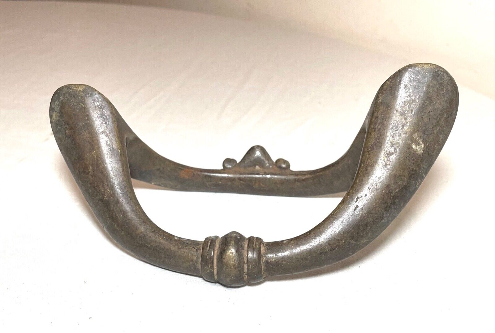 rare 1800's Antique West African Senufo Fußreife Bronze Currency Ankle Bracelet