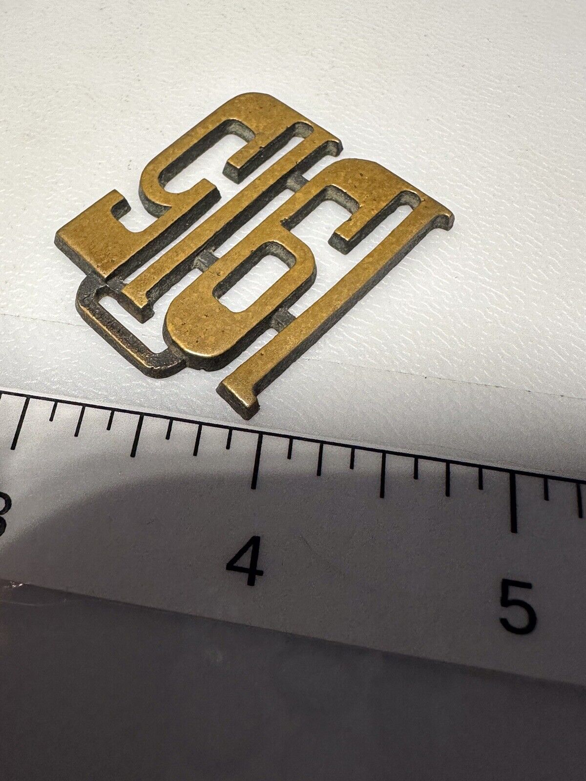 Vintage 1915 Year Date Numbers History Time Early 1900s Metal Watch Fob O