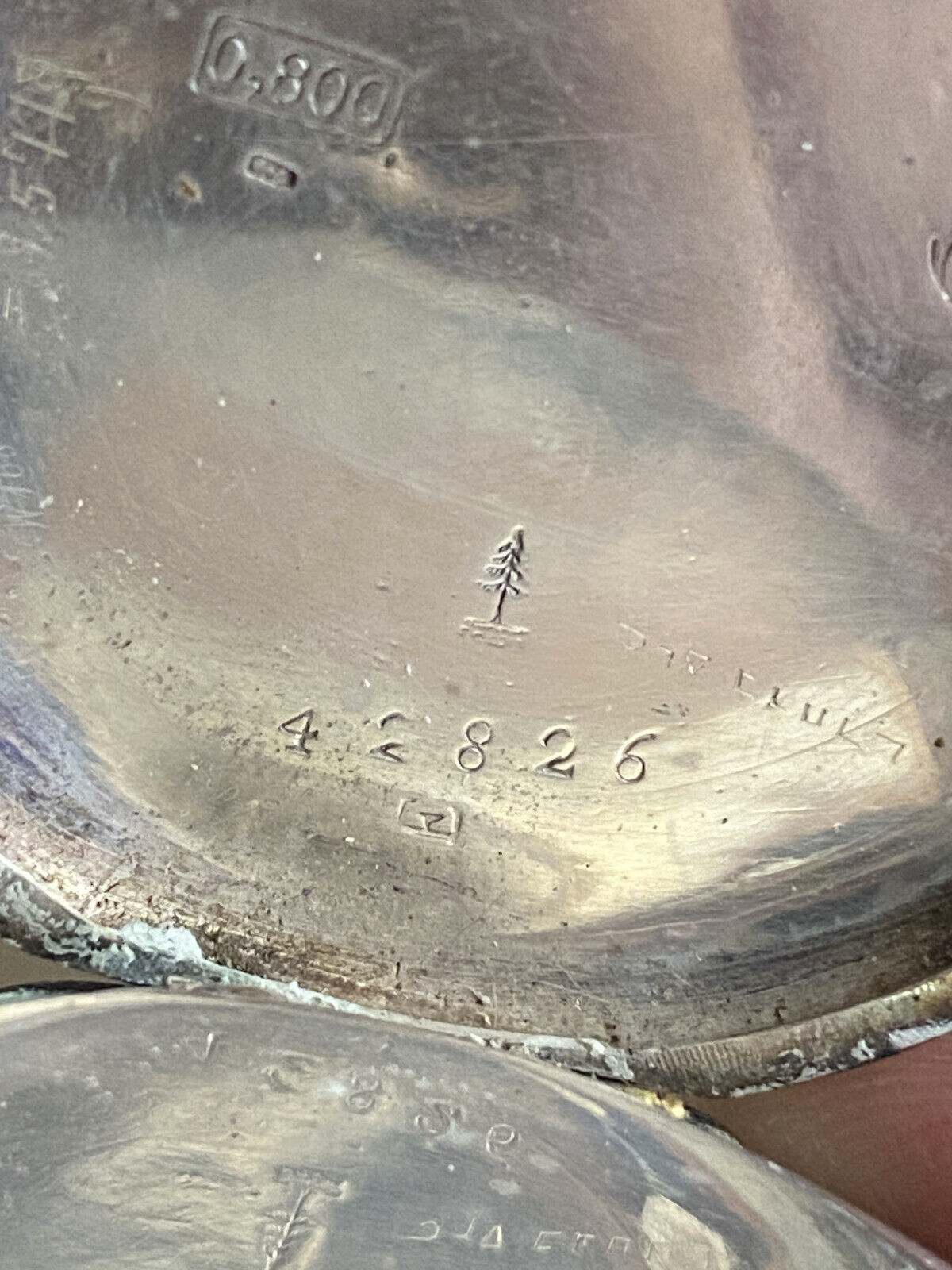 Antique Swiss? /German Hallmarked Silver Pocket Watch From Early 1900s - RUNS!