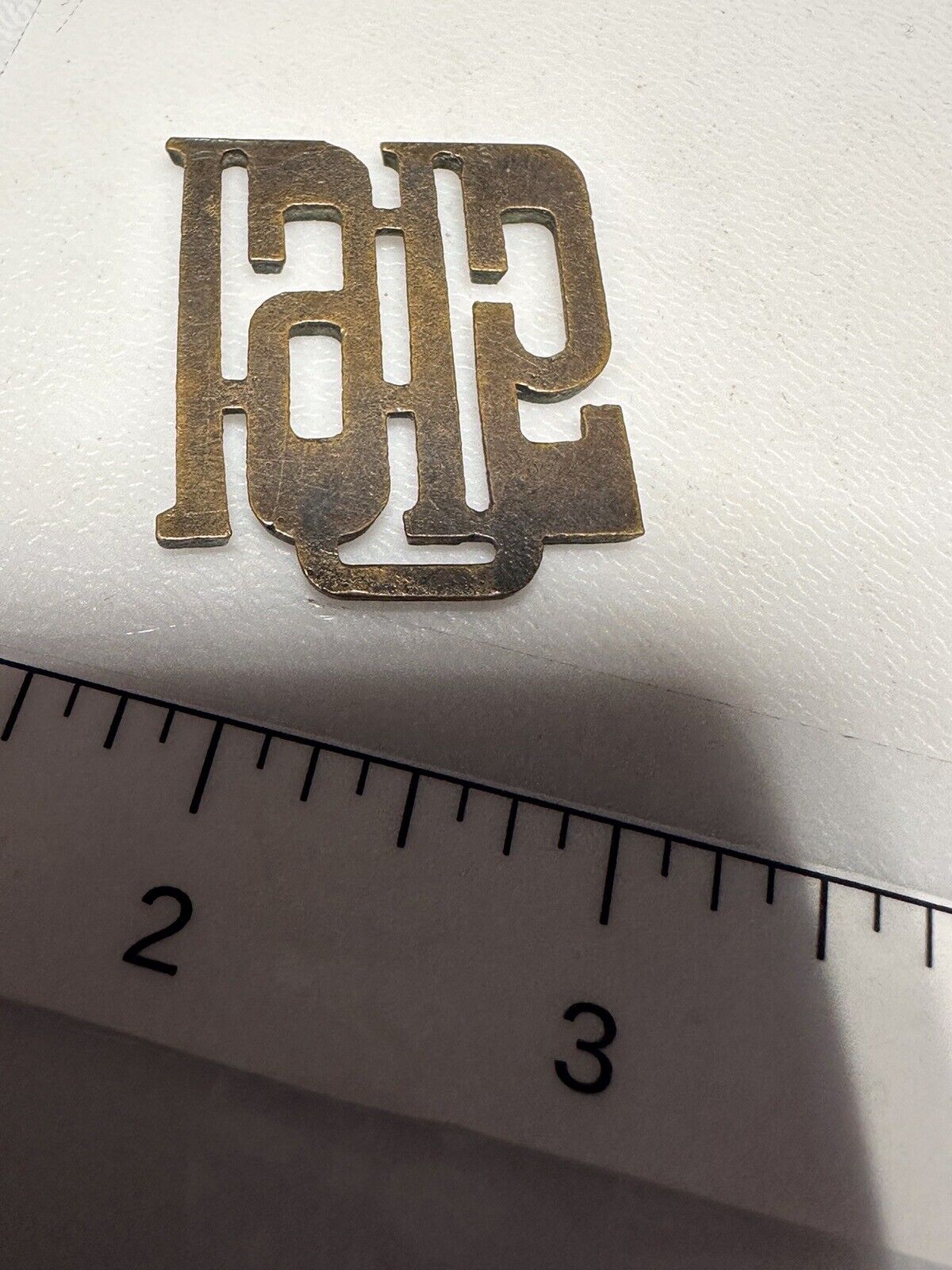 Vintage 1915 Year Date Numbers History Time Early 1900s Metal Watch Fob O