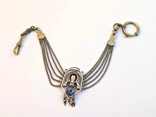 Vintage Pocket Watch Chain, 1900's, Vintage Jewelry