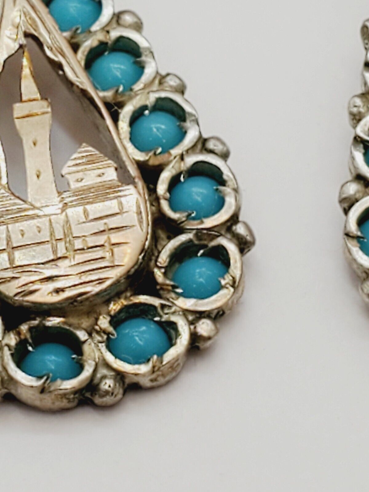Antique Victorian 1800's Estate Find Earrings Super Cool!!(59)