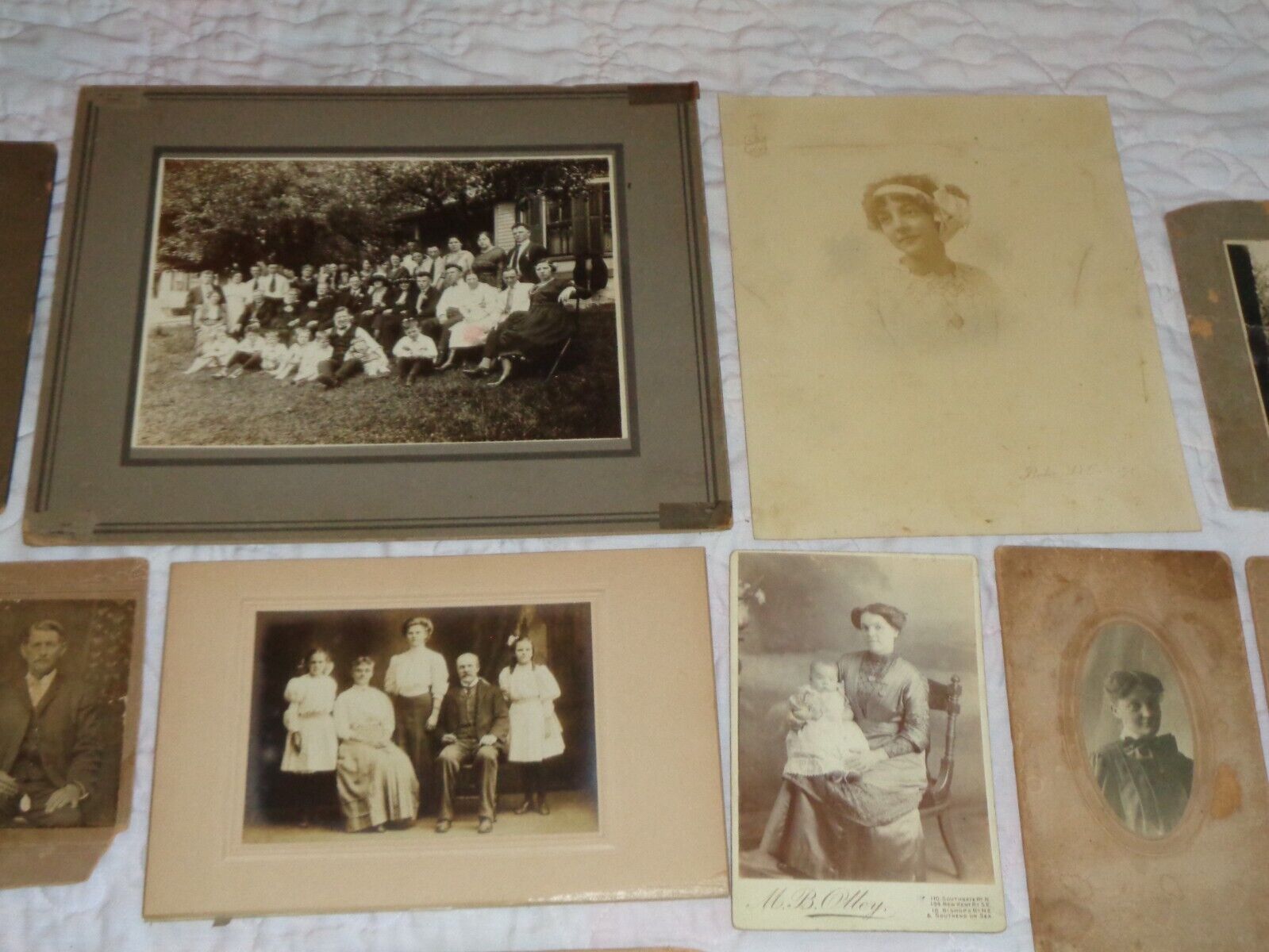 Photograph Collection Antique Late 1800s Early 1900s Portraits People Children