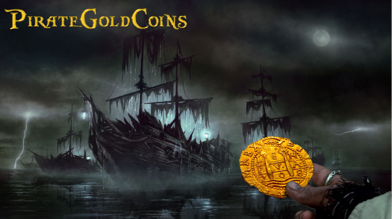 1715 FLEET RING wCOA & FL STATE TAG PIRATE GOLD COINS SHIPWRECK JEWELRY TREASURE