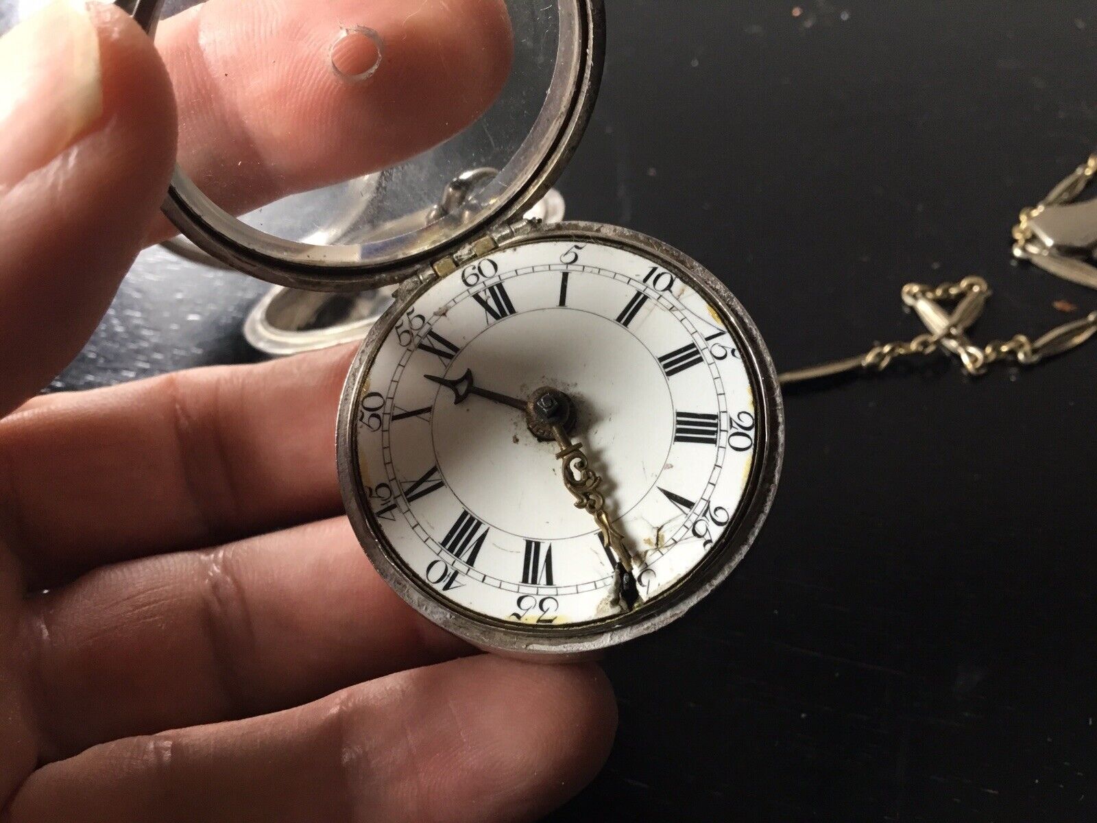 Antique Late 1700’s Fusee S.S. John Butt  Verge Pocket watch London Pair Case