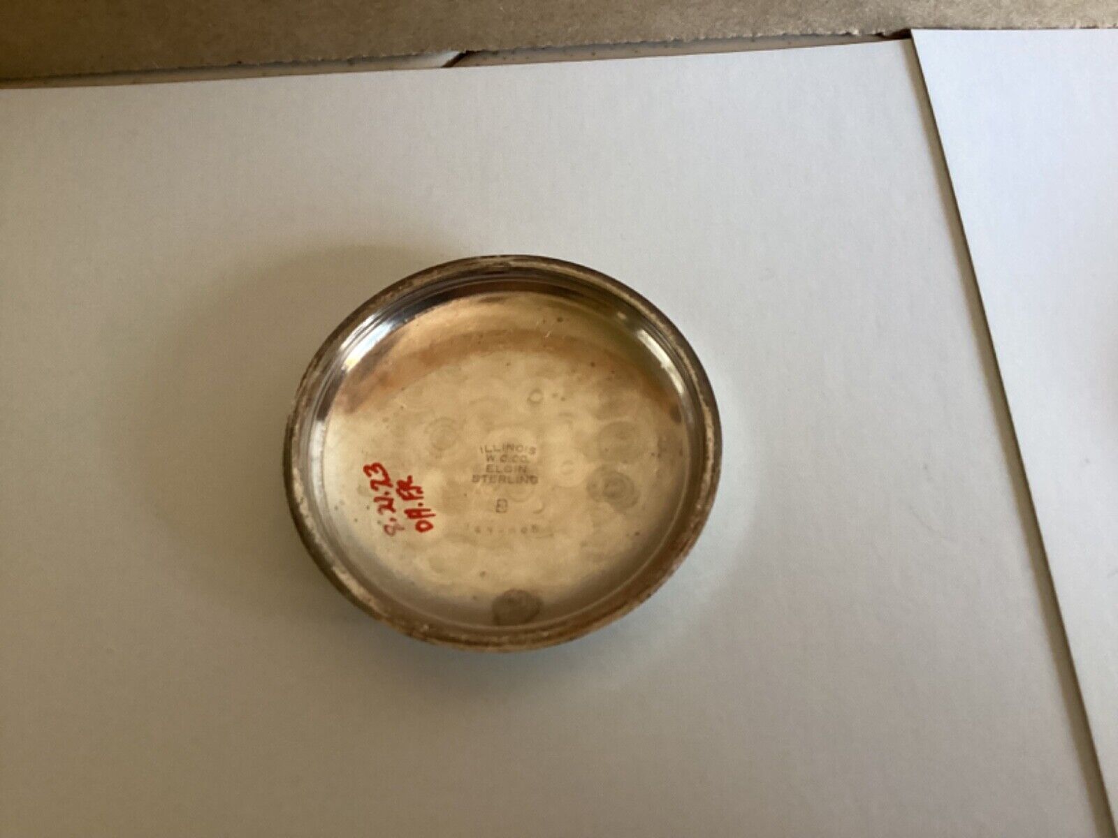 Antique 1900s Waltham Sterling Silver Watch 18s 1883 Model VF Running Condition 