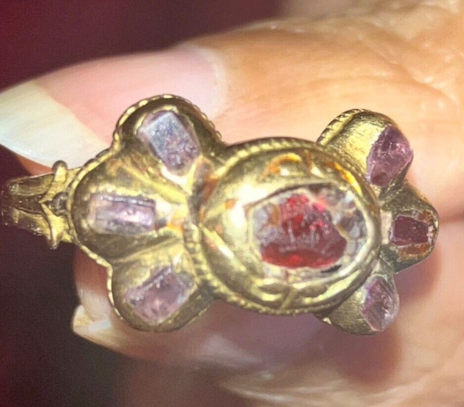 1600 - 1700s Antique Bow Ring - Borgia Family Heirloom