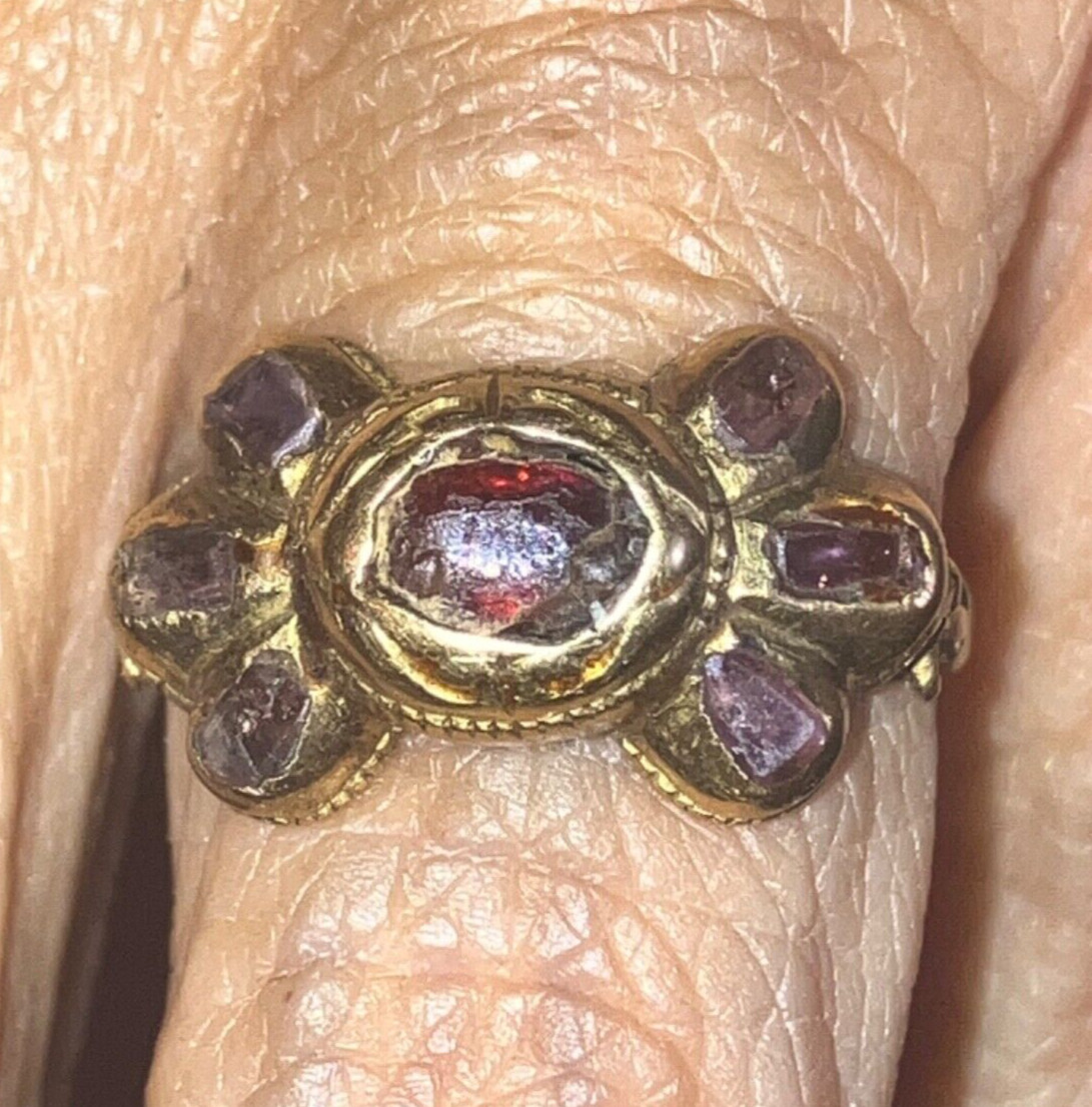 1600 - 1700s Antique Bow Ring - Borgia Family Heirloom