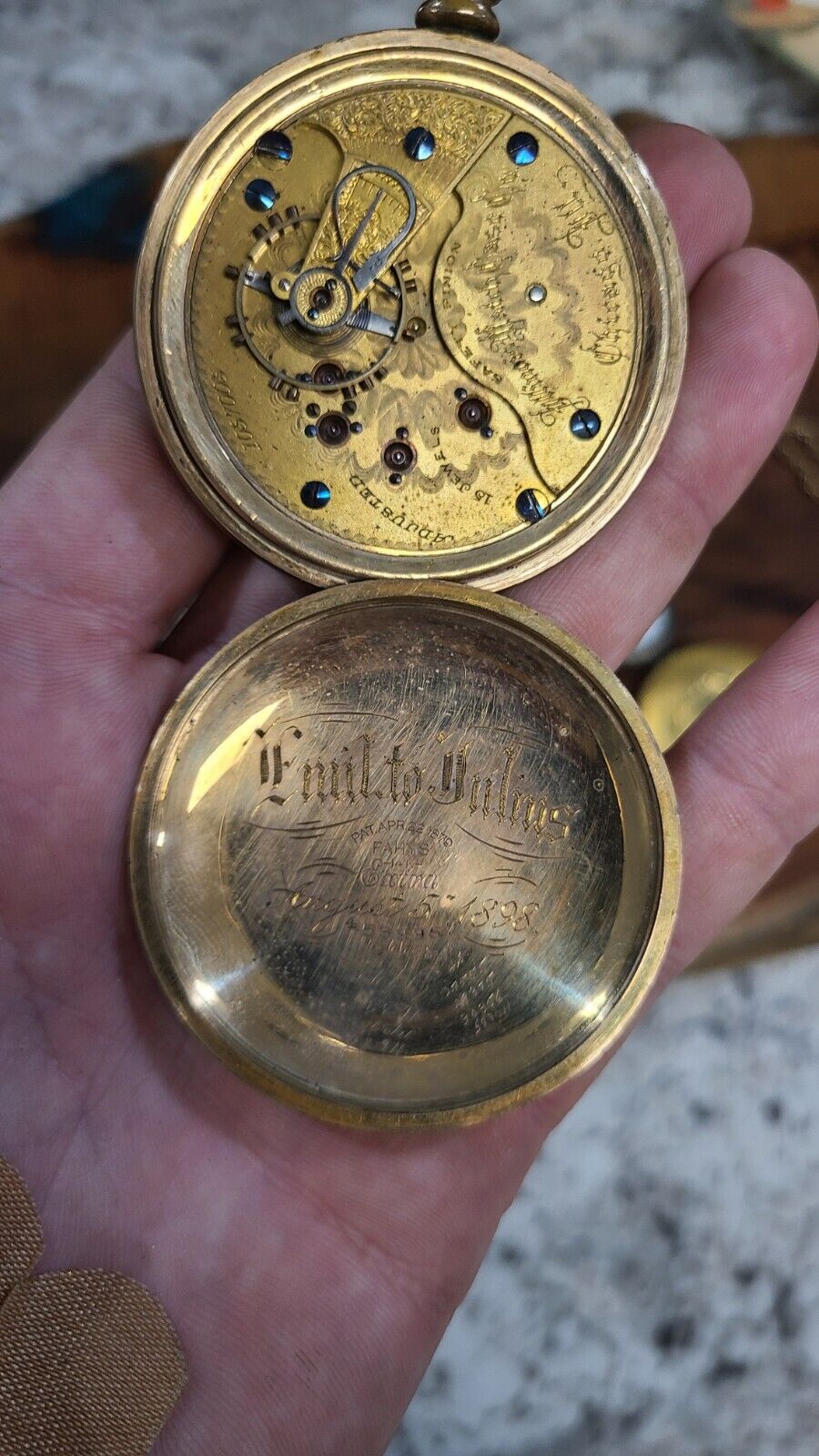 Antique Lot Of 20 Pocket Watches, Silver Gold, 1800s 