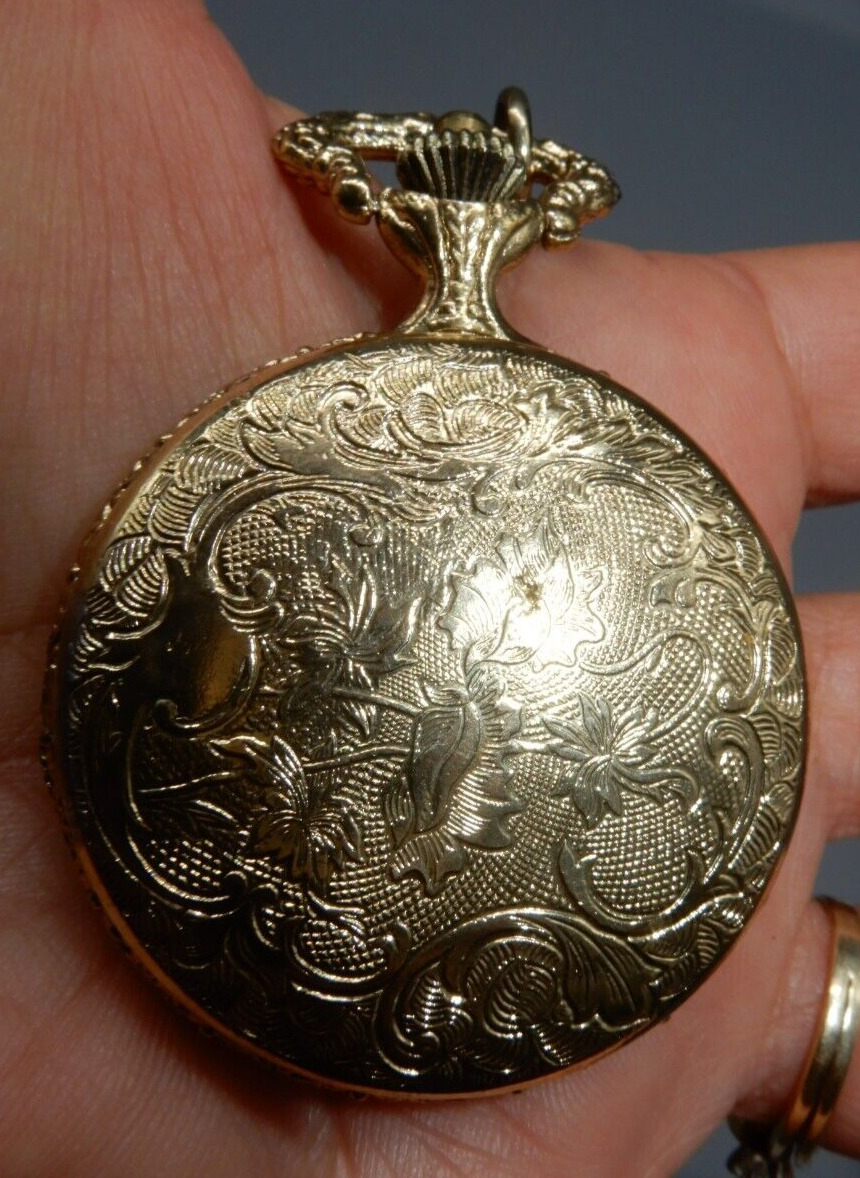 Futura RAILROAD POCKET WATCH - works! 1800s replica