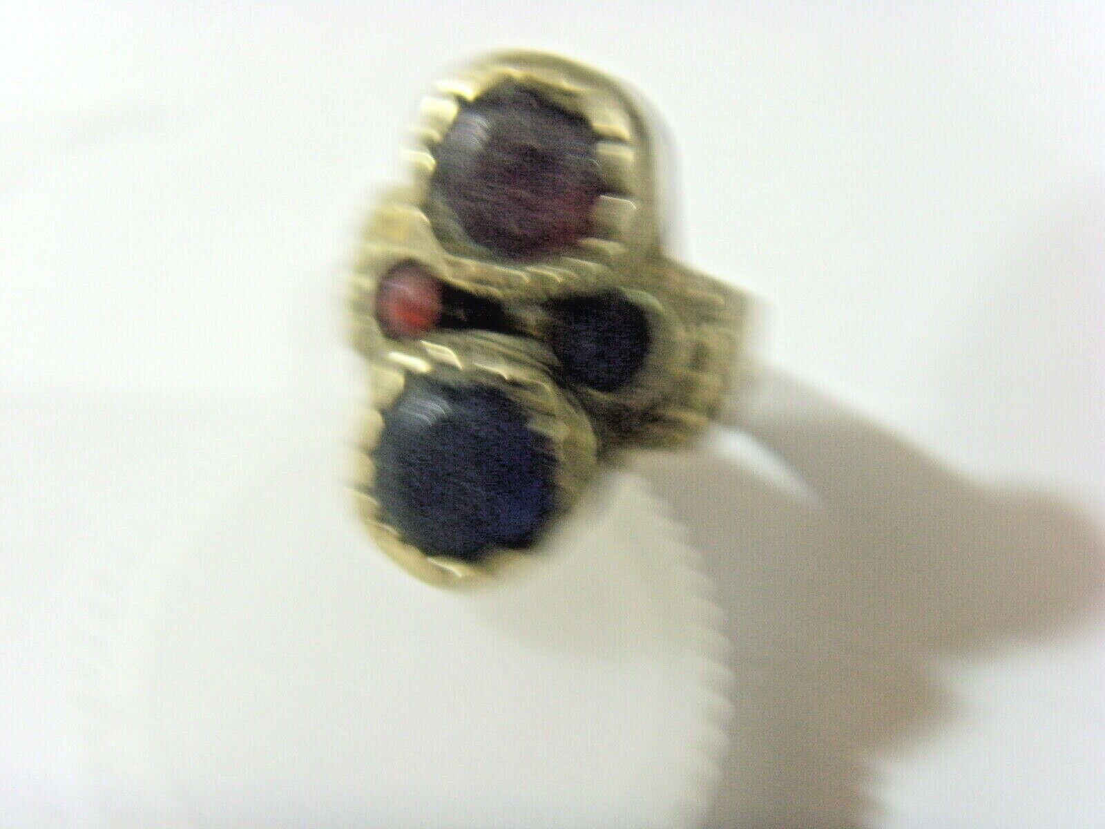 1700s antique tribal wedding ring sz 8.5 central Asia artifact ref fest 51014