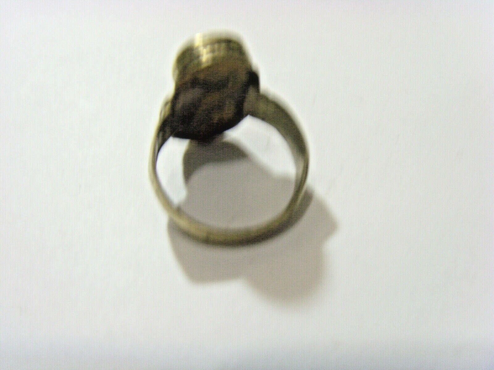 1700s antique tribal wedding ring sz 8.5 central Asia artifact ref fest 51014
