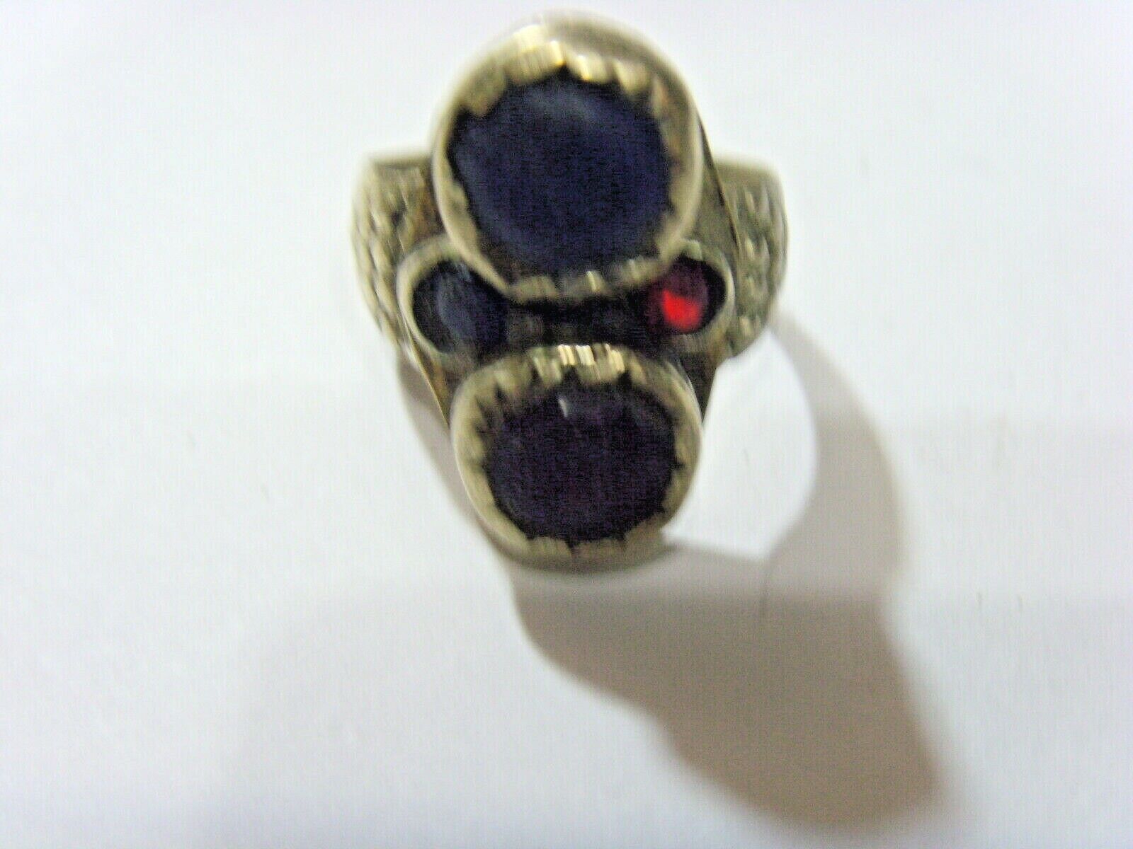 1700s antique tribal wedding ring sz 8.5 central Asia artifact ref fest 51014