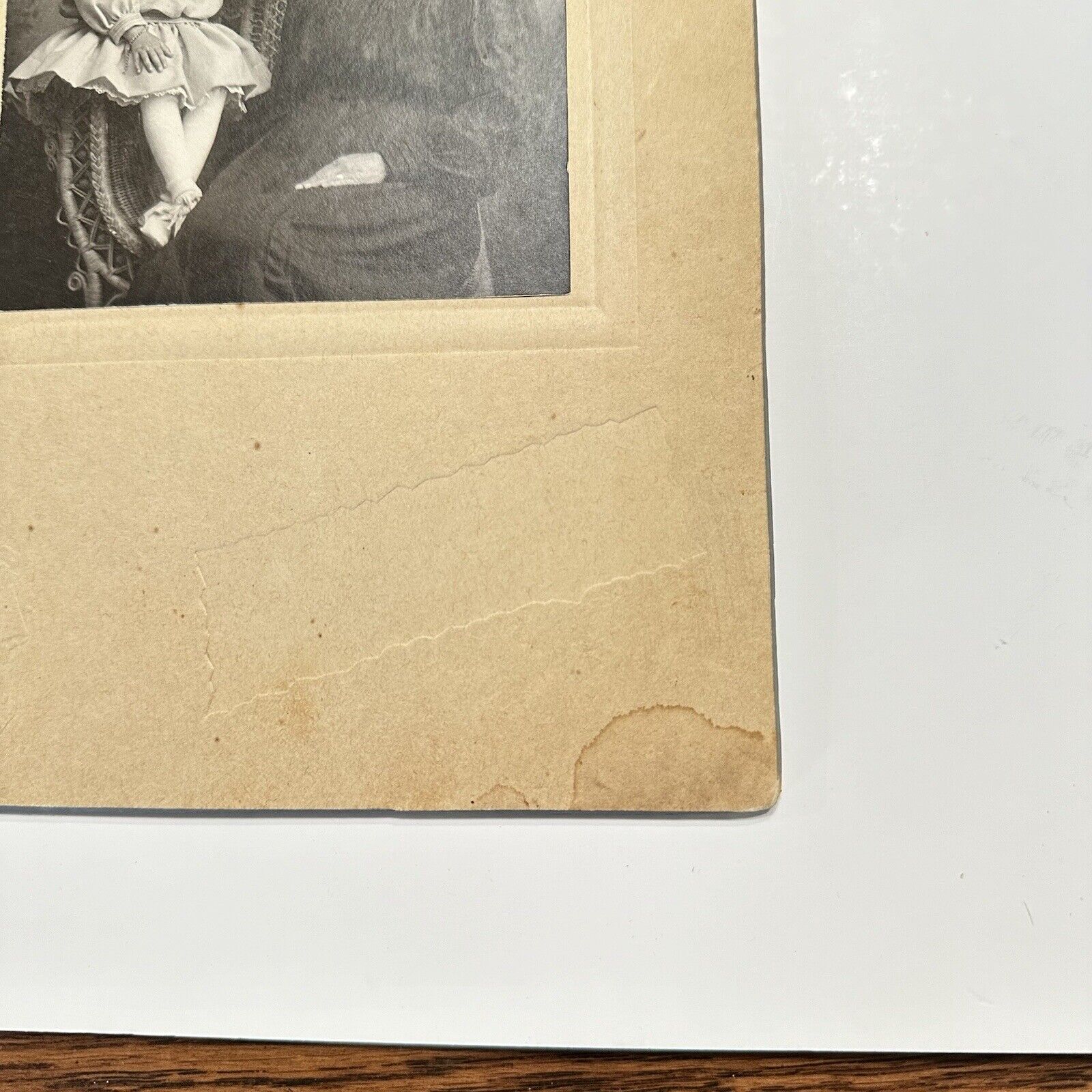 Antique Cabinet Card Photo 3 Generation Family Portrait Formal Victorian 1800’s