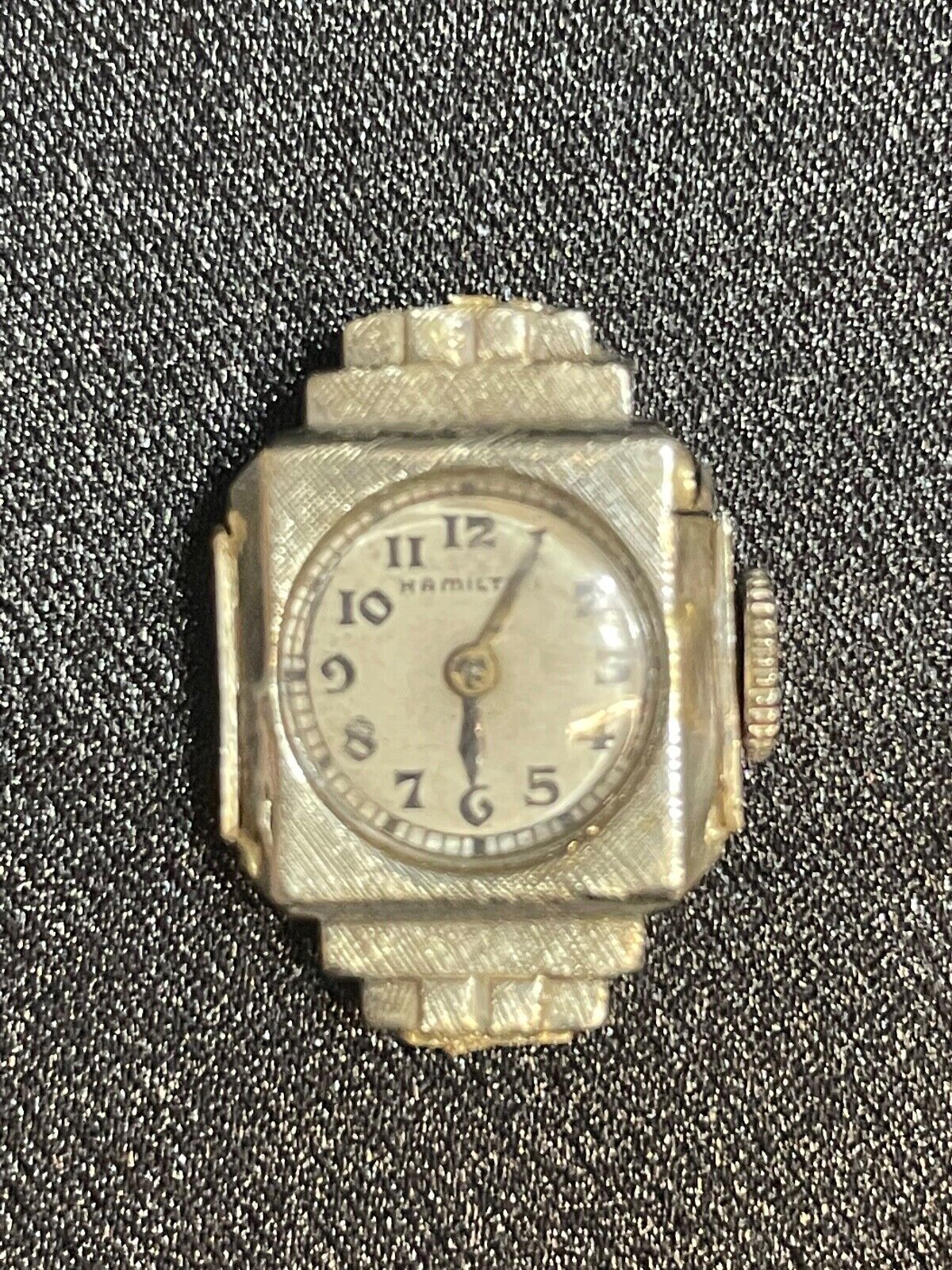 VINTAGE HAMILTON 18k GOLD CASE , 17 JEWELS MOVEMENT  RARE NO STRAP 1900’s Watch