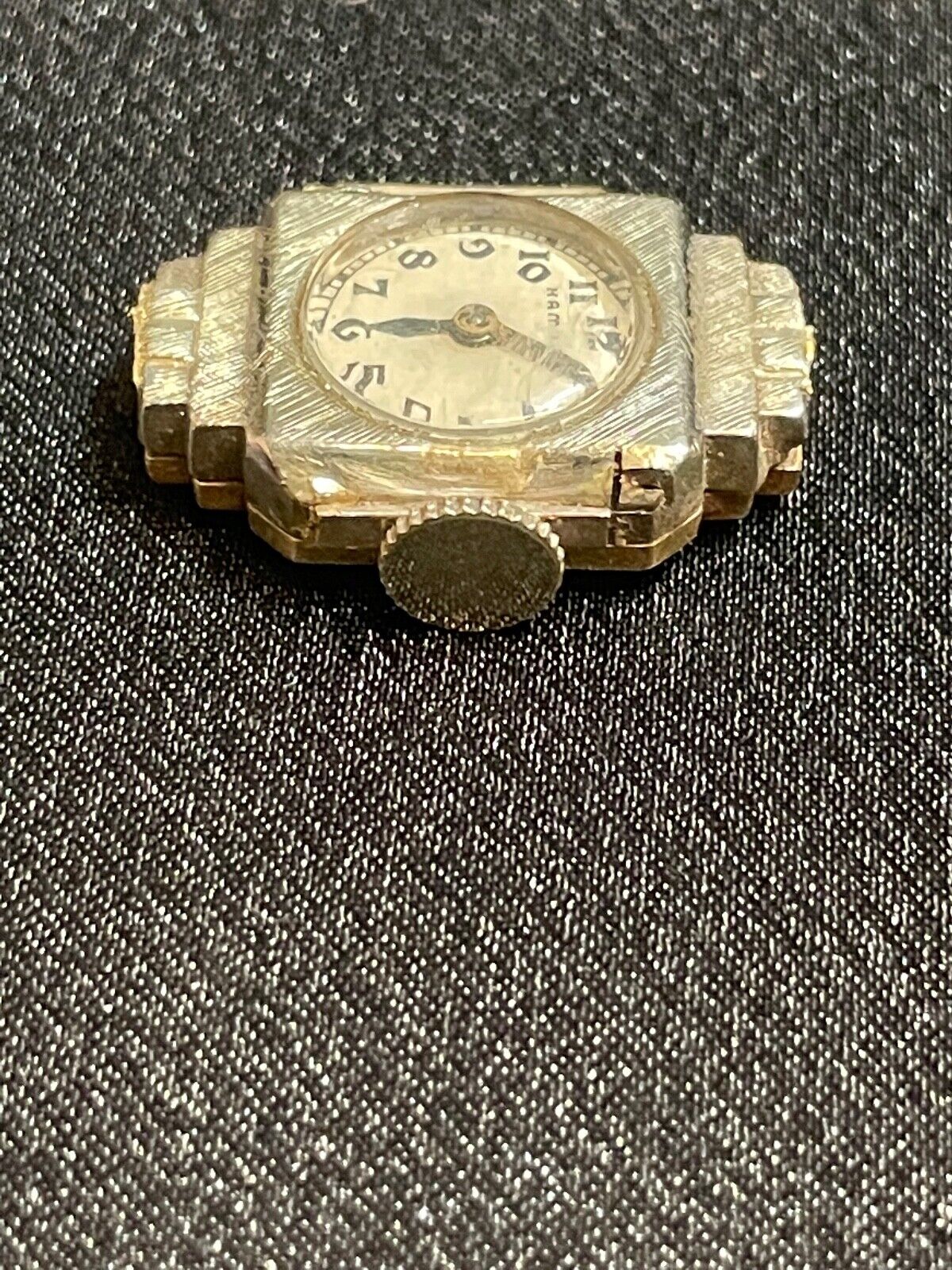 VINTAGE HAMILTON 18k GOLD CASE , 17 JEWELS MOVEMENT  RARE NO STRAP 1900’s Watch