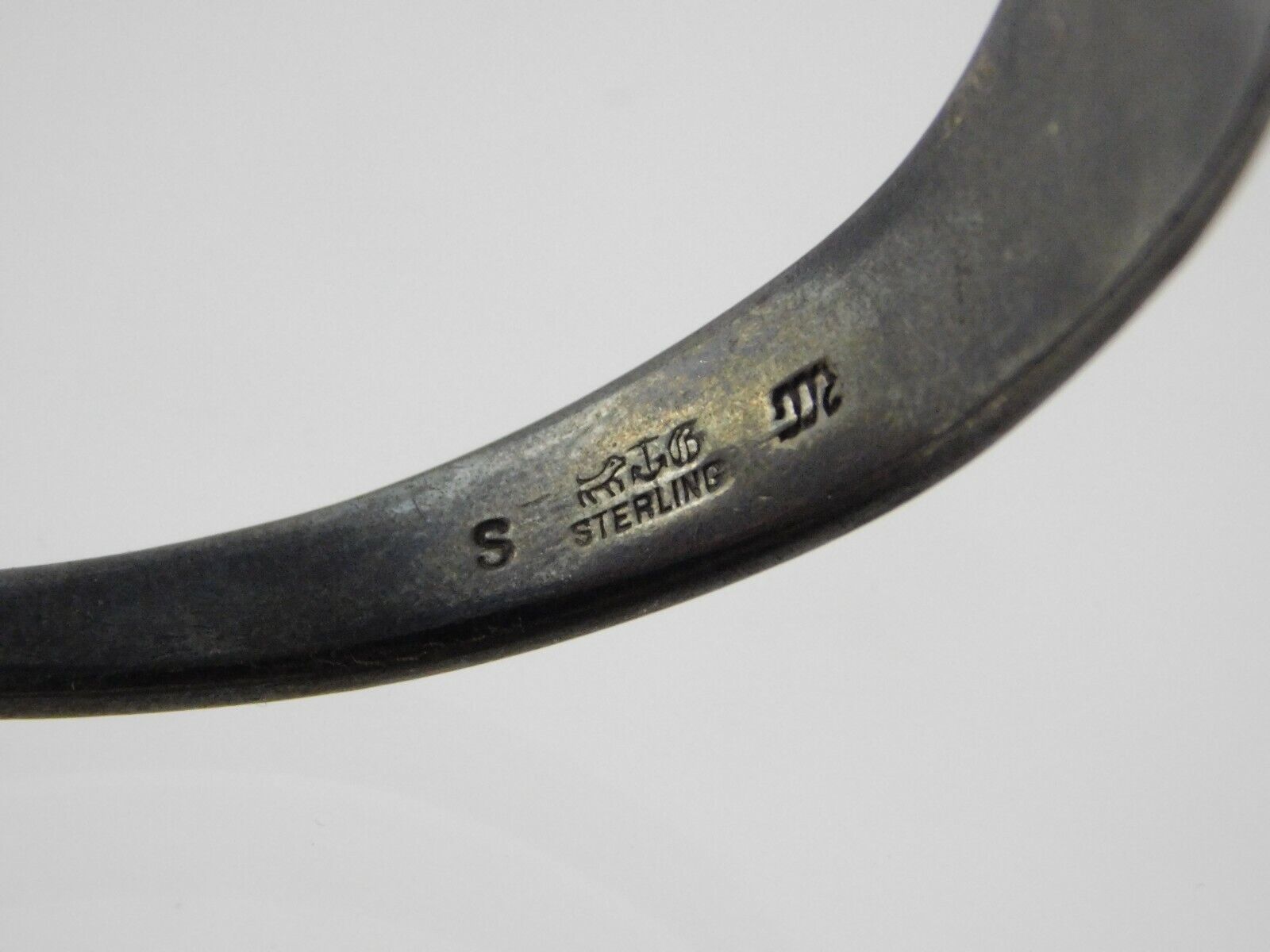 Antique Gorham Sterling Silver Wrap Bracelet Circa Late 1800s Floral Motif 925