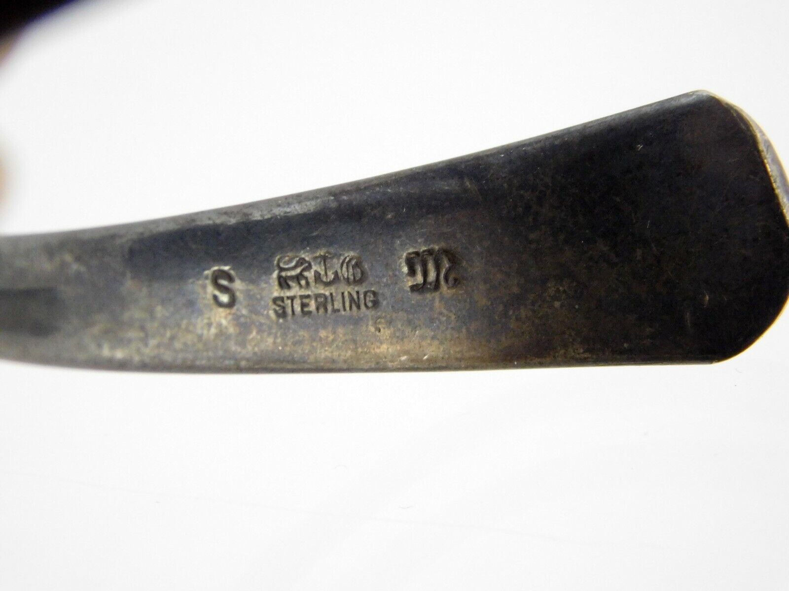 Antique Gorham Sterling Silver Wrap Bracelet Circa Late 1800s Floral Motif 925