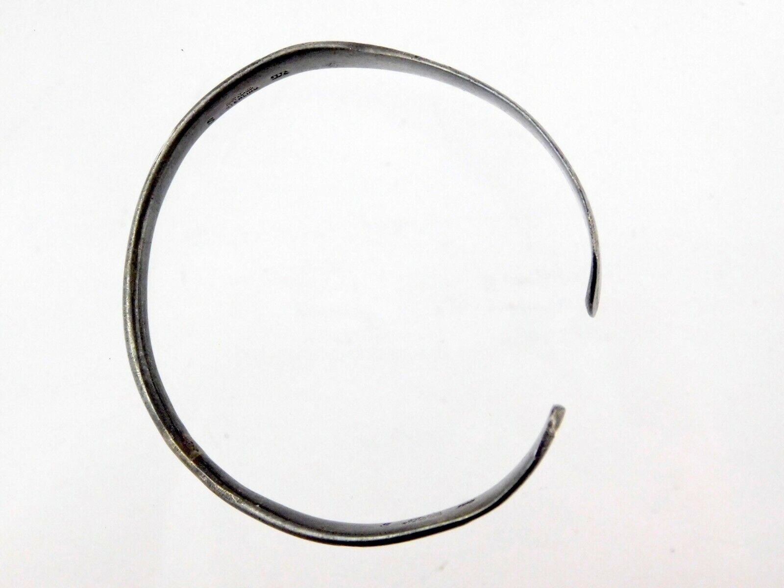 Antique Gorham Sterling Silver Wrap Bracelet Circa Late 1800s Floral Motif 925