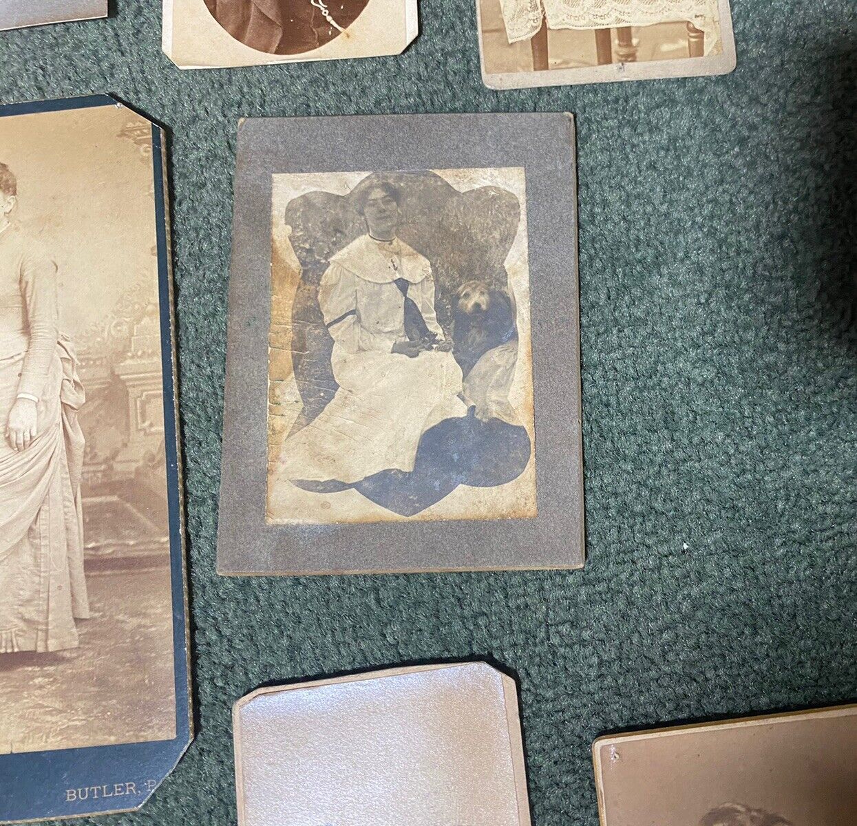 BUTLER PA Large LOT Of Antique Real Photos Cabinet Cards Tintypes 1800s 1 Family