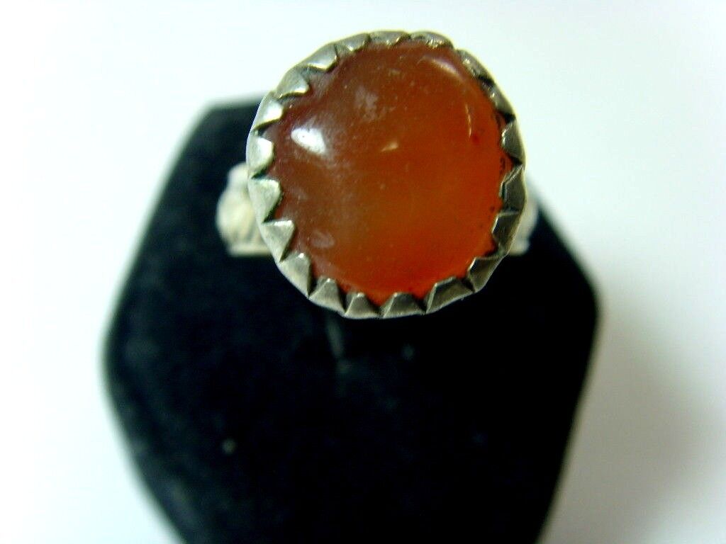 1700s antique Bedouin Nomads tribal ring 8 SZ dagestan religious islamic 50196