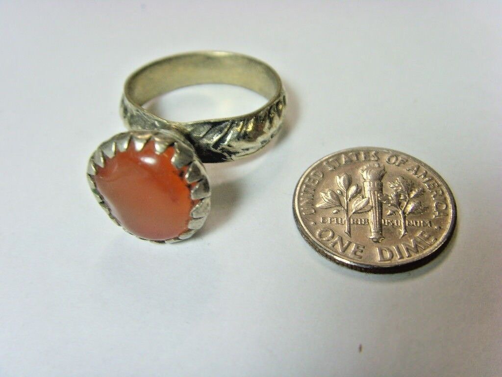 1700s antique Bedouin Nomads tribal ring 8 SZ dagestan religious islamic 50196
