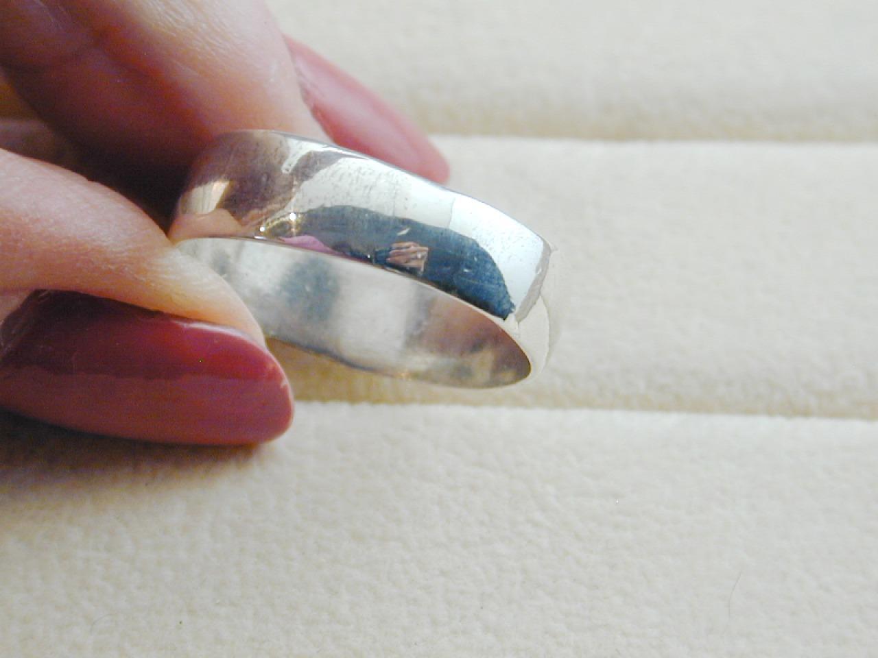 Men's 1800's Victorian English Silver Figural Buckle Ring 11.5