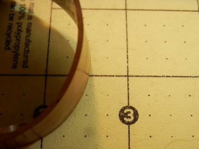 Very Rare Wide Vulcanite Vintage 1800s Brown Flower Mourning Bracelet  481J9