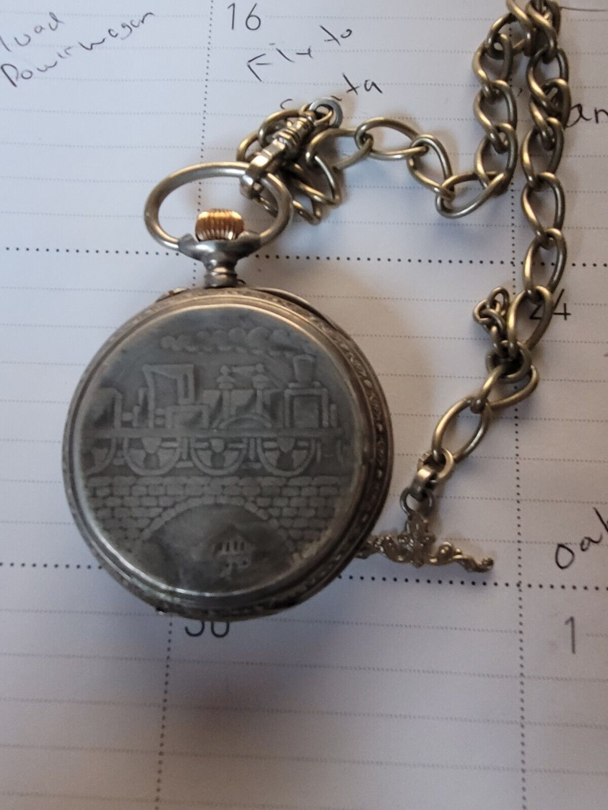 ANTIQUE pocket watch 1800s WORKING