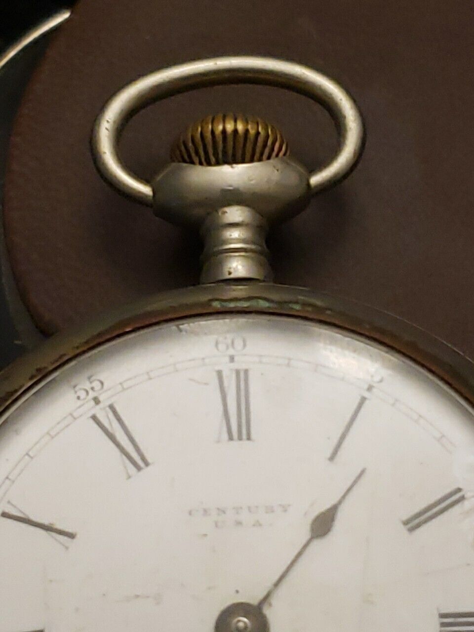 1800's Century USA Open Face Pocket Watch Size 18 Not Working