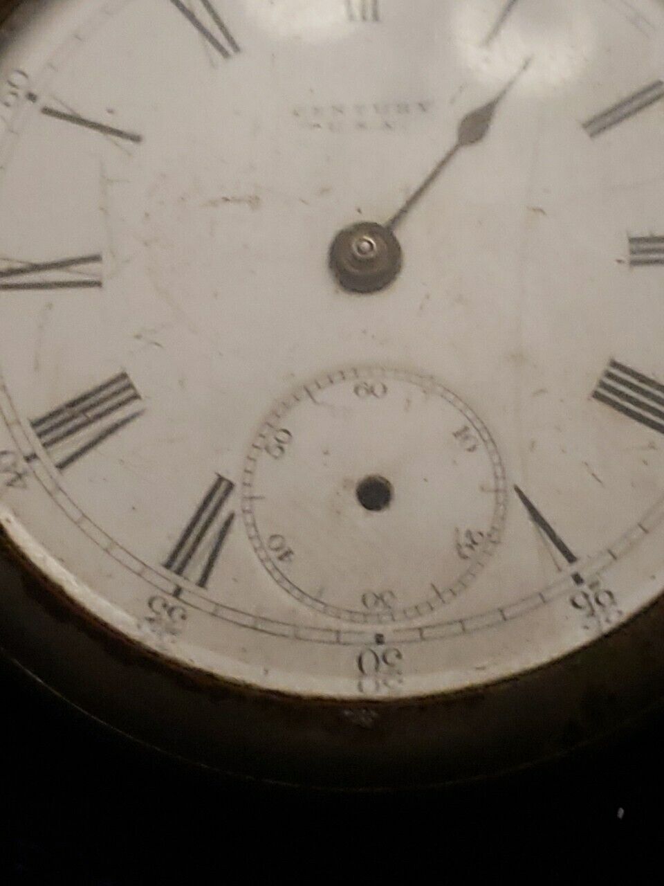 1800's Century USA Open Face Pocket Watch Size 18 Not Working