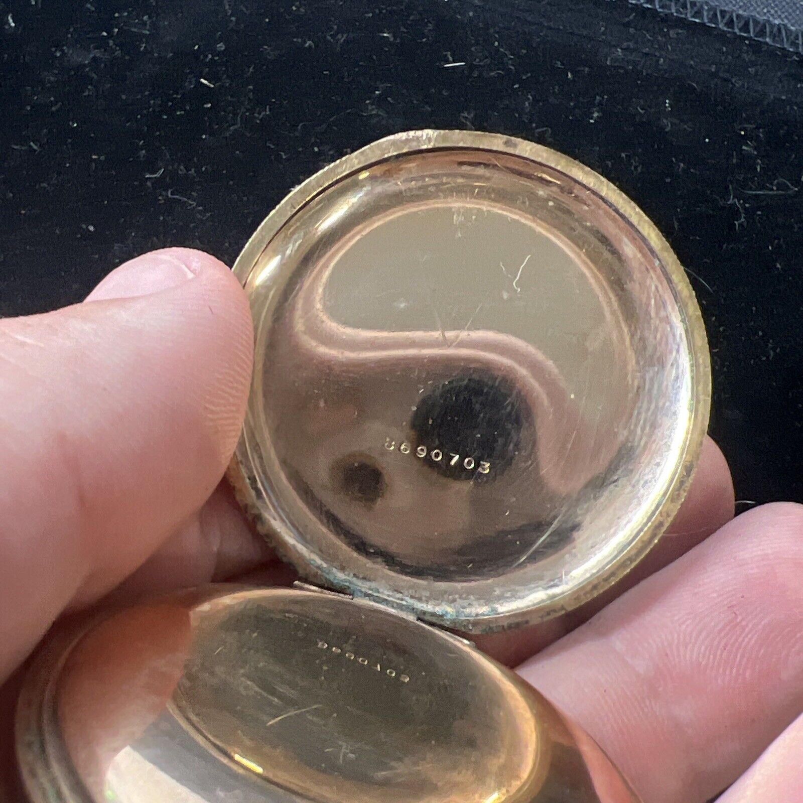 VTG 1900’s Elgin Natl Watch Co Serial 19850977 Philadelphia Gold Hunter Case