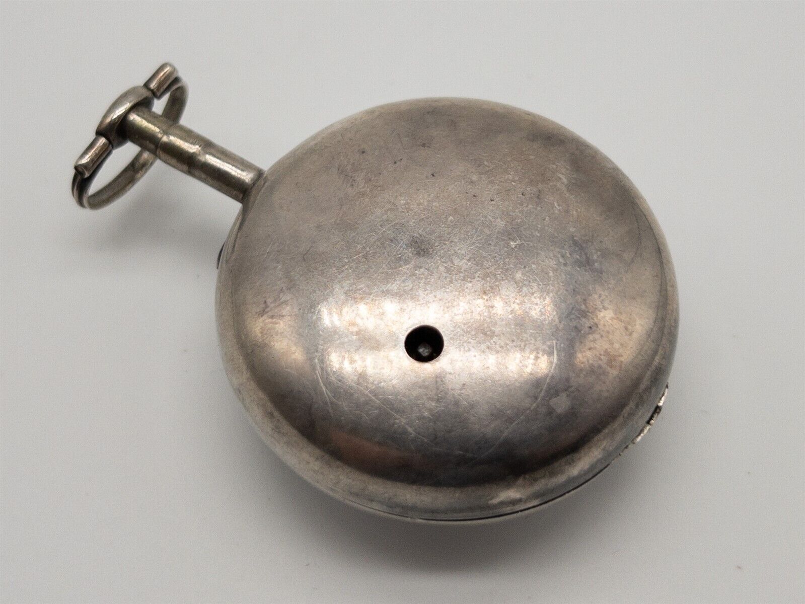 Antique 1700s KEY WIND James Staples Langrish Odiham England POCKET WATCH RARE