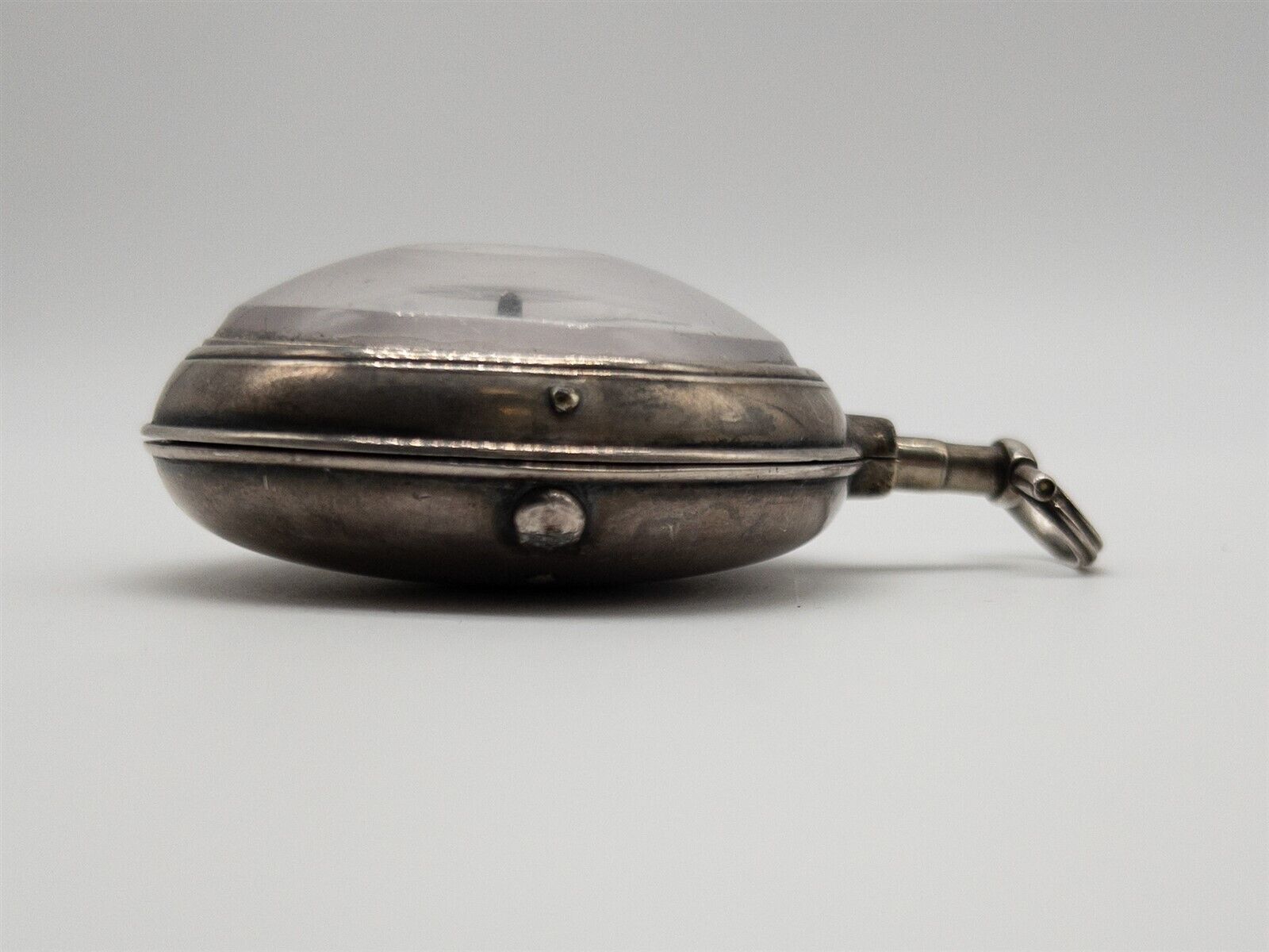 Antique 1700s KEY WIND James Staples Langrish Odiham England POCKET WATCH RARE