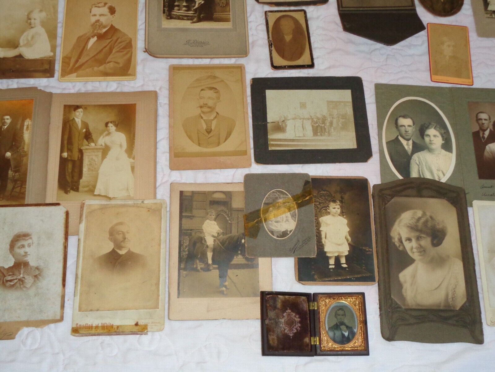Photograph Collection Antique Late 1800s Early 1900s Families People Children