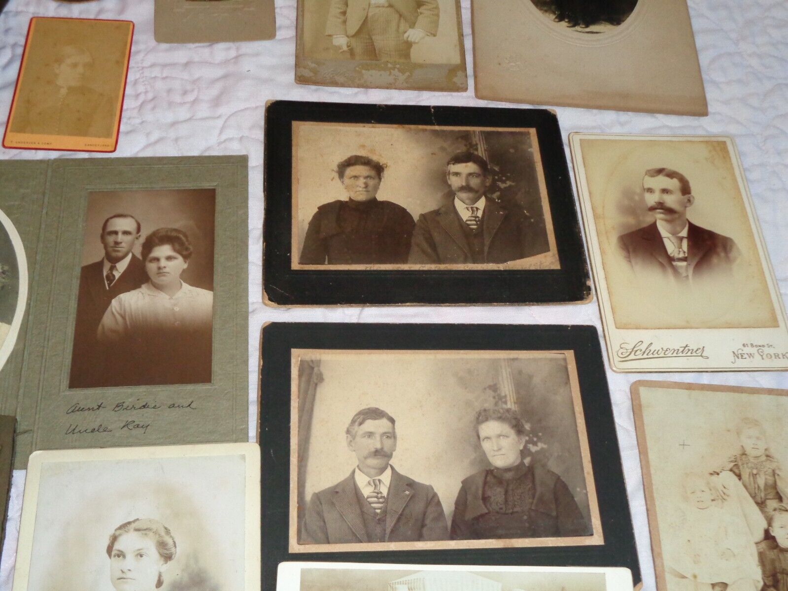 Photograph Collection Antique Late 1800s Early 1900s Families People Children