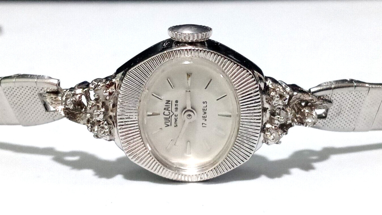 Vulcain Vintage Early 1900s 16mm Womens Swiss Manual 17J US Seller CLEAN