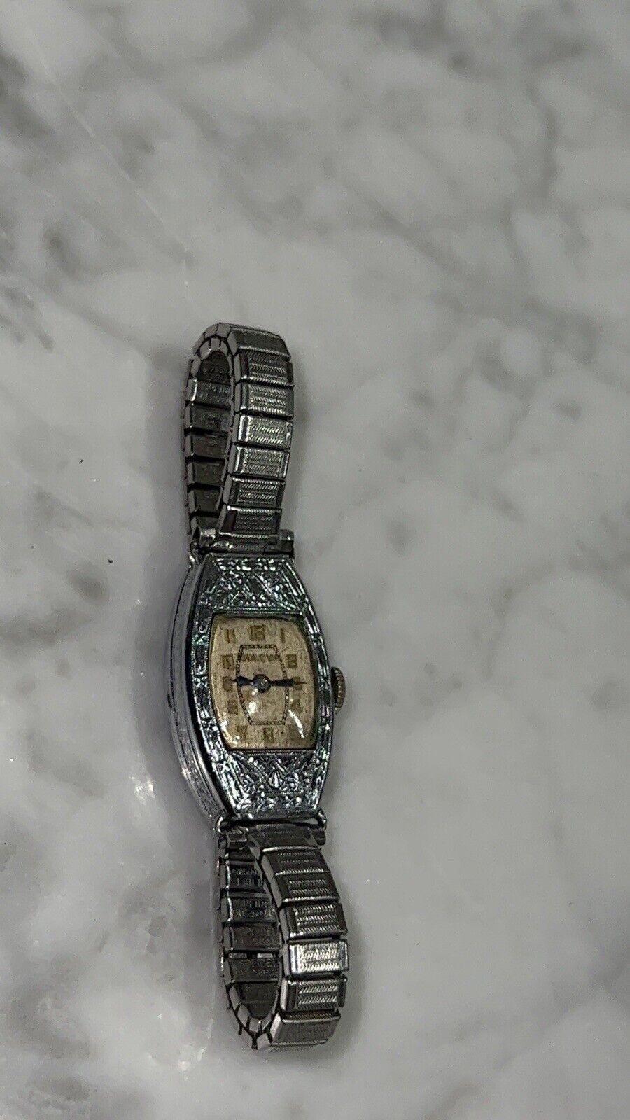 Vintage Bulova Art Deco Rare 1900s Watch - Case back Stamped - Antique Rare
