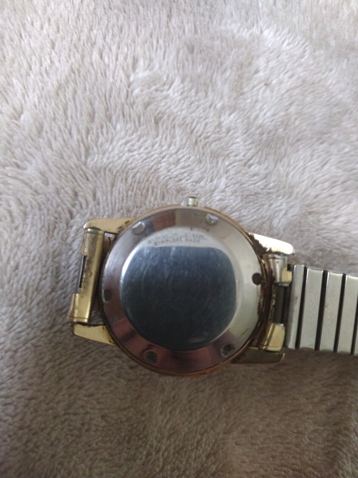 Vintage Waltham 10kgp Mens Self Winding Watch 1900s 25 Jewels 33mm Not Running