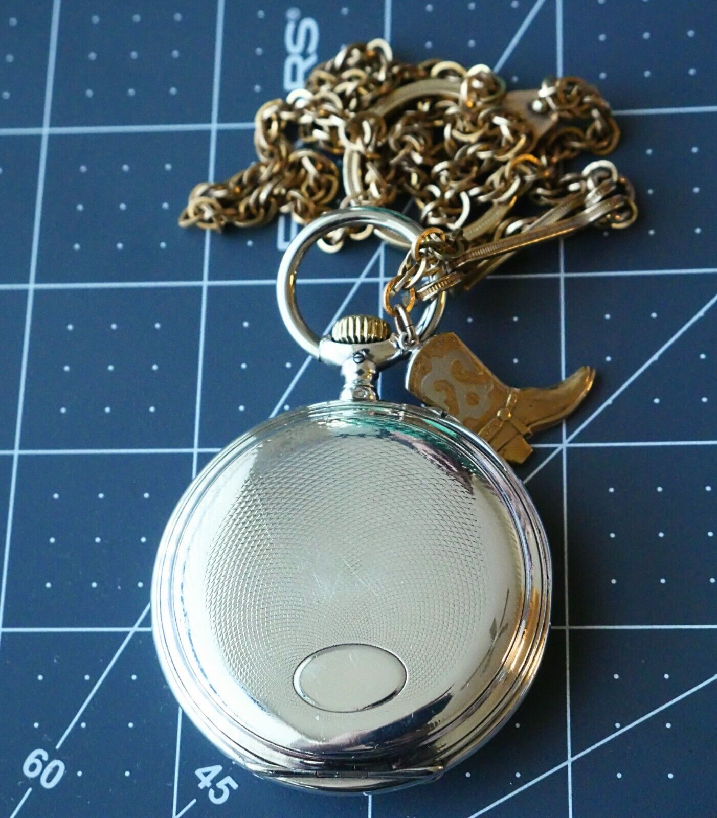 Vintage 1900's IWC International Watch Co. Schaffhausen Silver Antique Pocket...