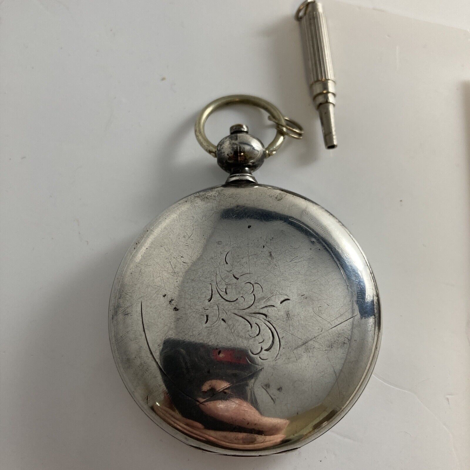 1800s “Robert Roskell Liverpool" 13 Jewels Detached Lever Key Wind Pocket Watch