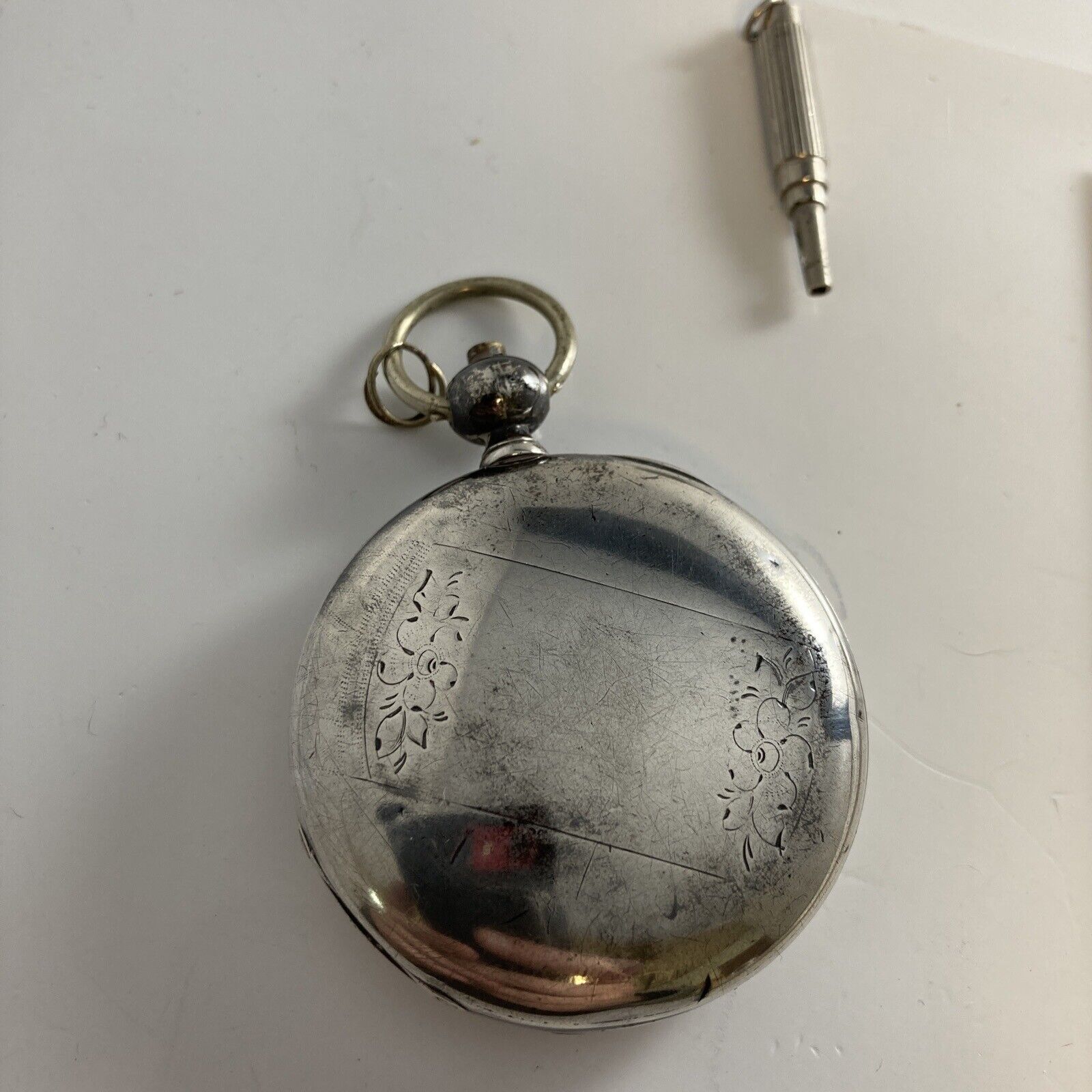 1800s “Robert Roskell Liverpool" 13 Jewels Detached Lever Key Wind Pocket Watch