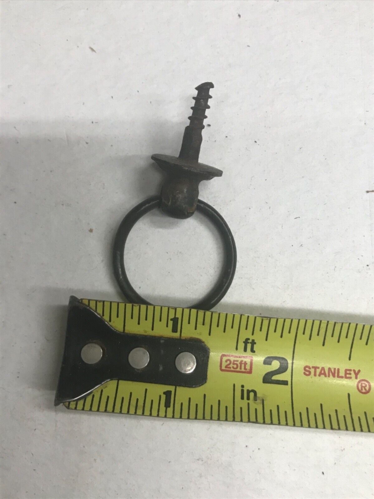 RARE 18th Century CHIPPENDALE  Period Original DROP RING PULL EARLY  AMERICANA!